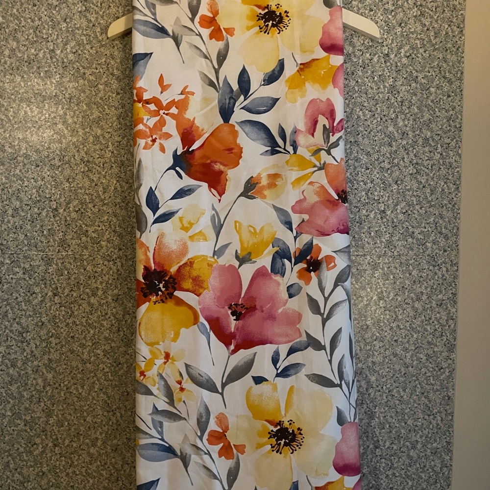 Shabby Chic Floral Shower Curtain